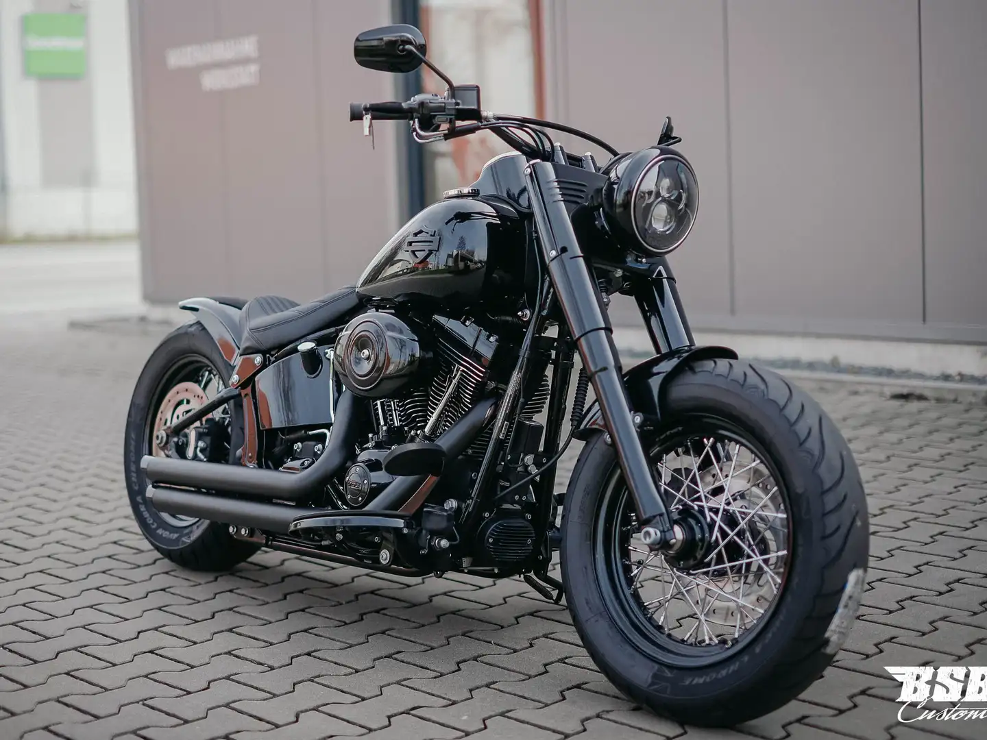 Harley-Davidson Softail 200er Umbau kurzer FENDER   Finanzierung mö. - 2