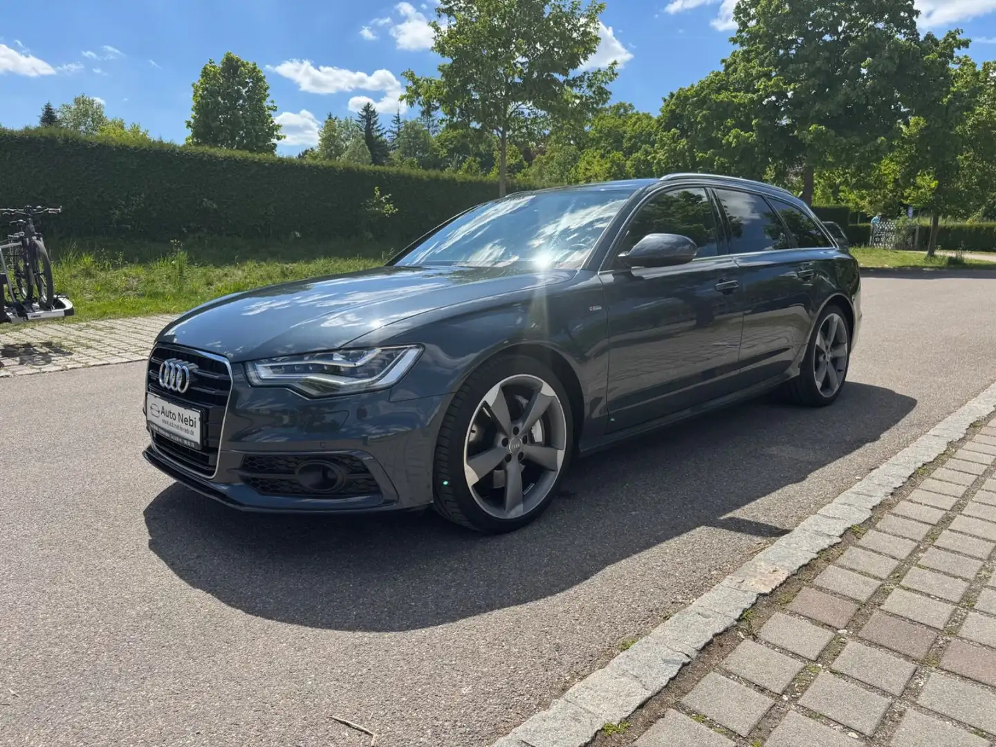 Audi A6 Avant 3.0 TDI quattro*S-line*313PS*Alu*Top* Azul - 1