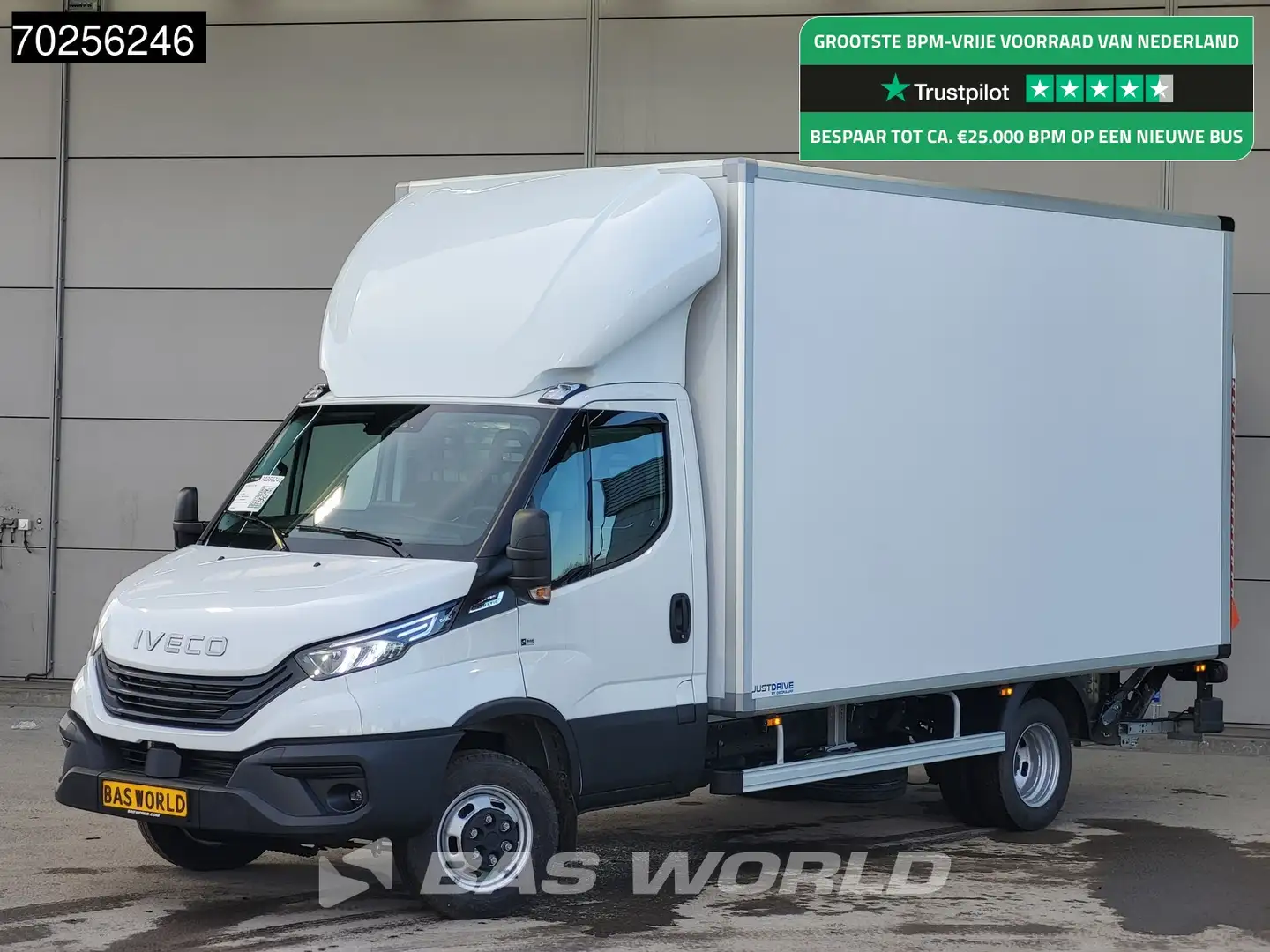 Iveco Daily 35C18 3.0L Automaat Bakwagen Laadklep LED Navi Cam Weiß - 1