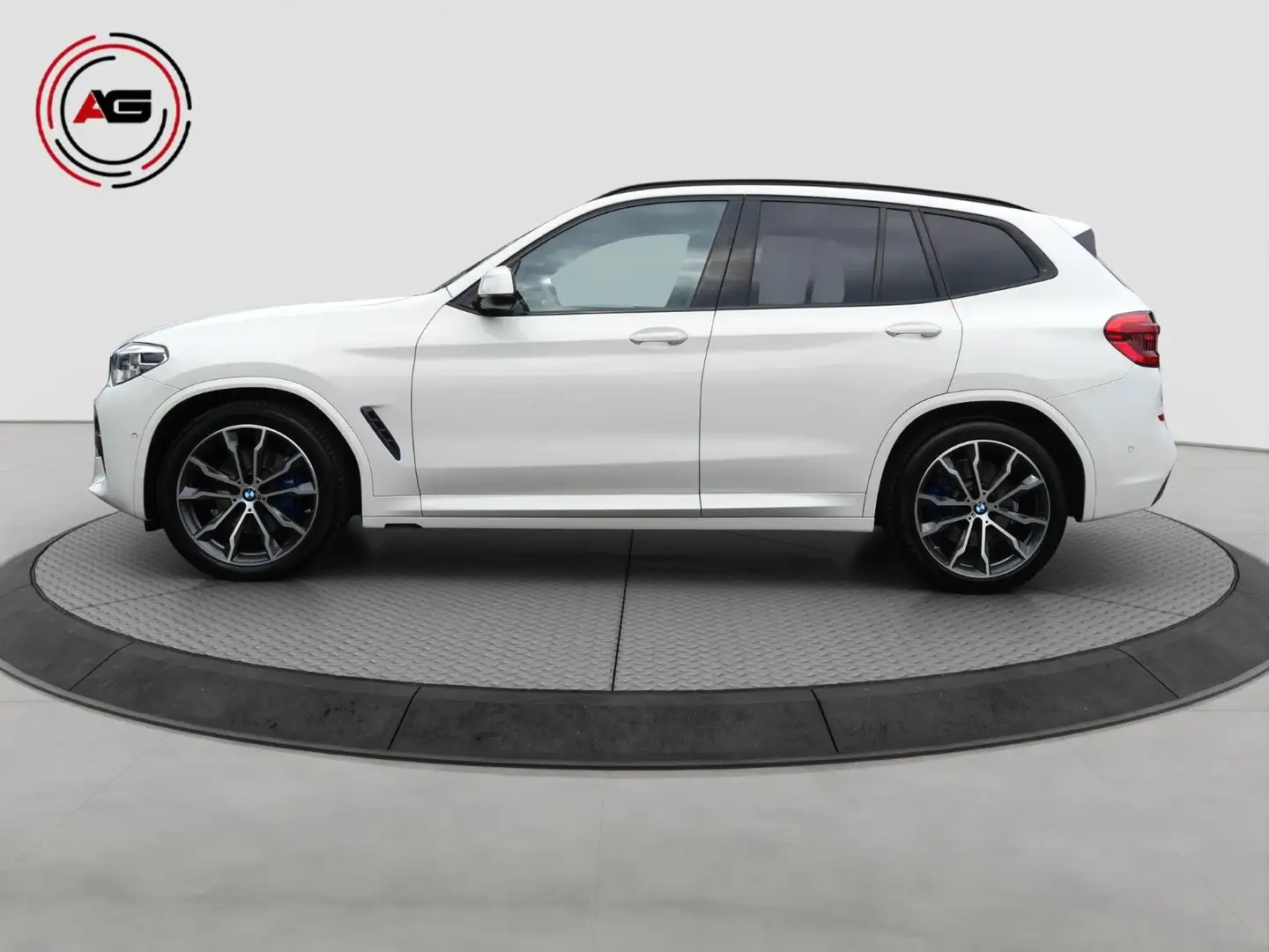 BMW X3 xDrive30dA M-SPORT DIGITACHO PANO ACC AHK 20" Blanc - 2