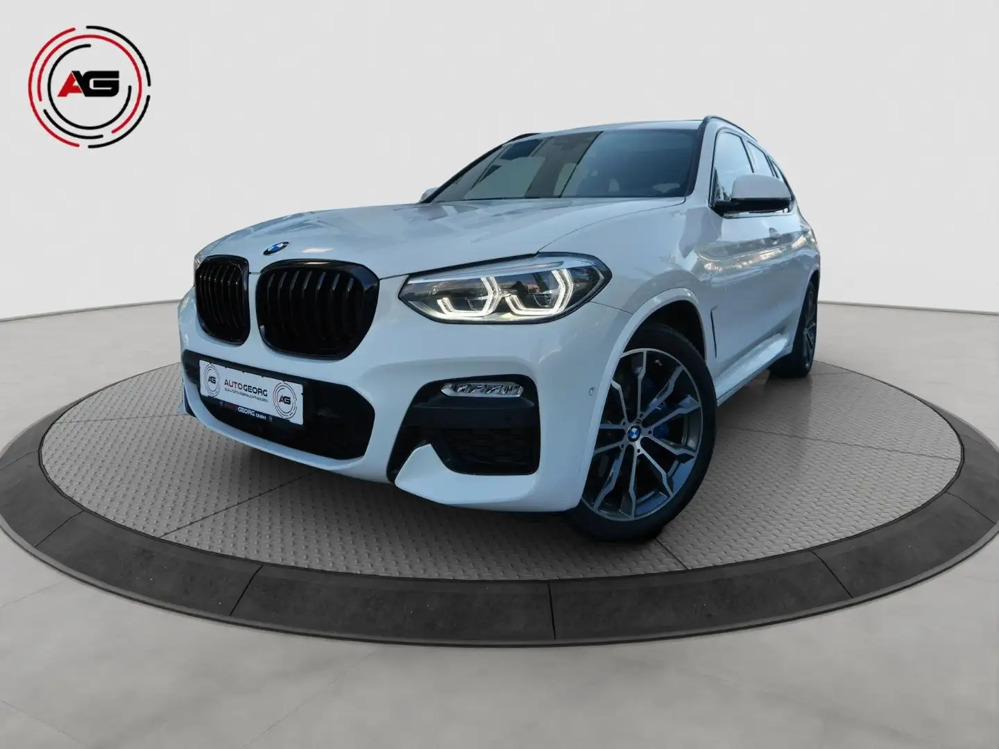 BMW X3 xDrive30dA M-SPORT DIGITACHO PANO ACC AHK 20" Blanc - 1