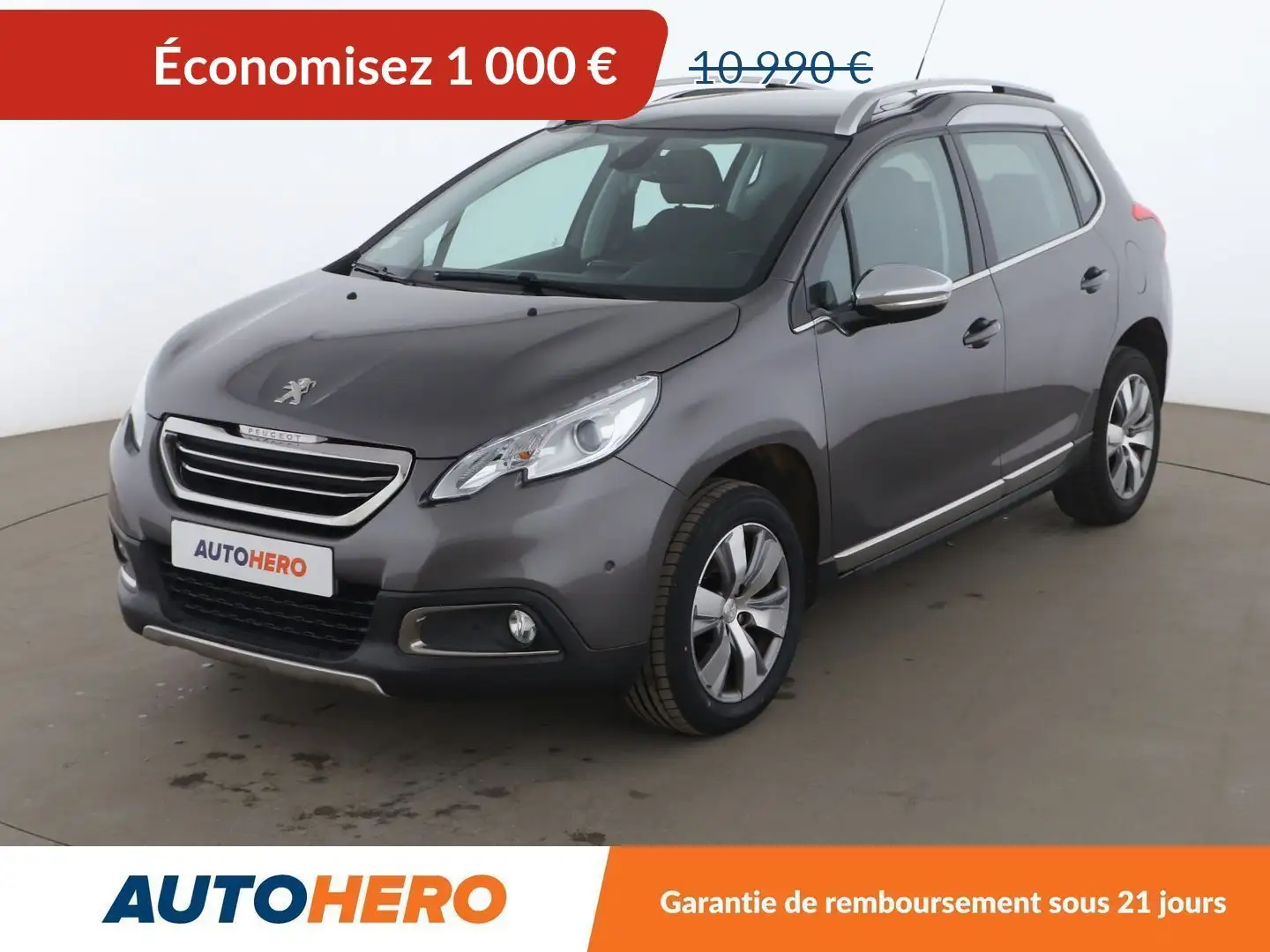 Peugeot 2008 1.6 e-HDi Allure ETG6 Grau - 1
