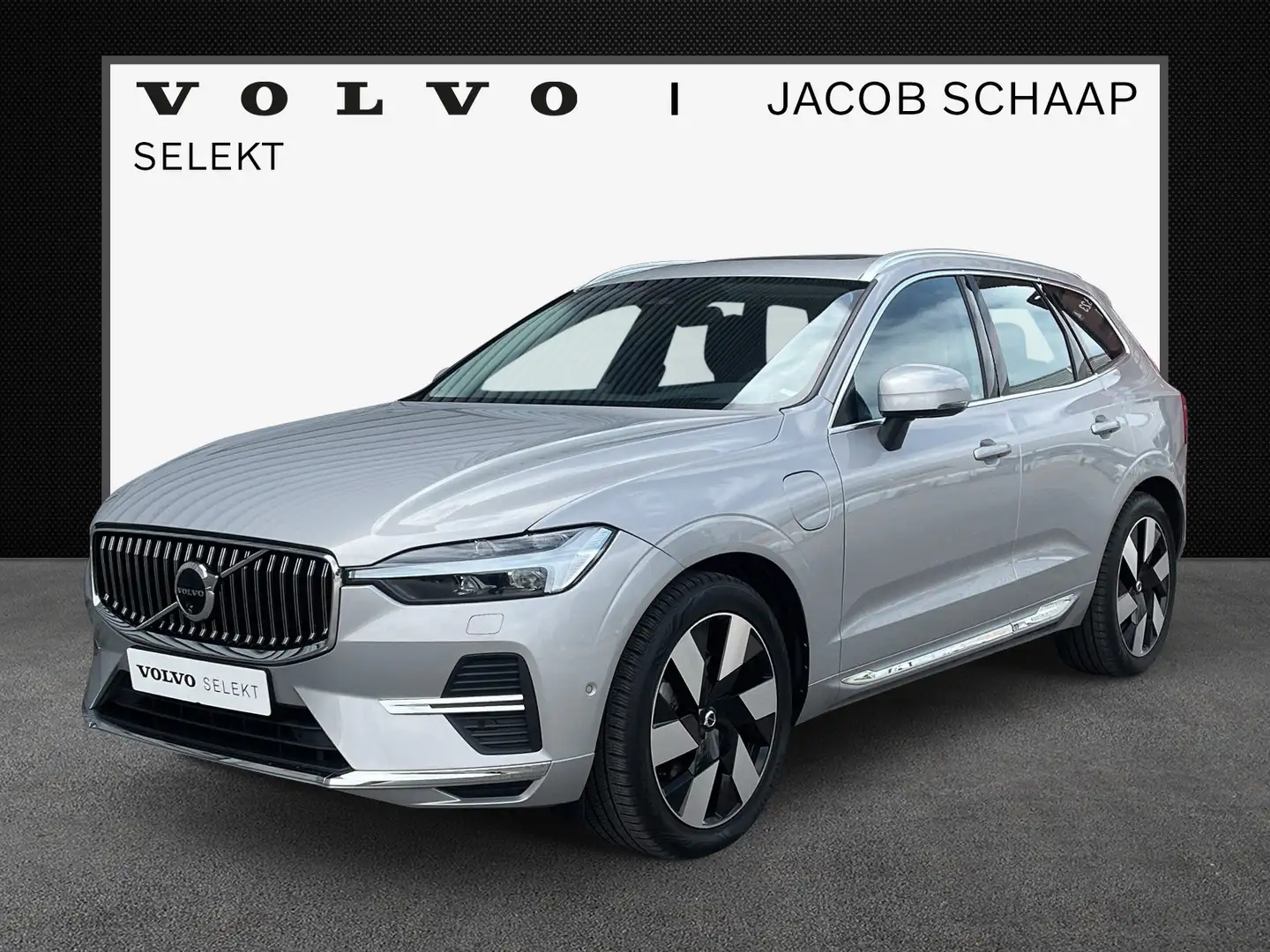 Volvo XC60 T6 Plug-in AWD Ultimate Bright / Luchtvering / Bow Grijs - 1