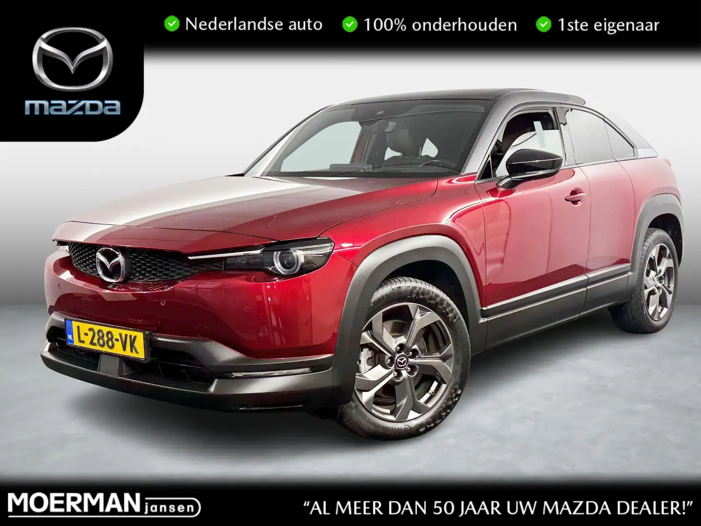 Mazda MX-30 e-SkyActiv 145 Comfort 36 kWh / NL auto / Voll. de Rot - 1