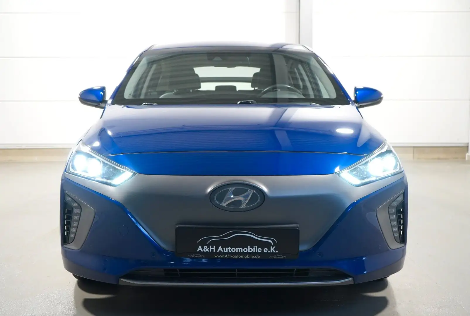 Hyundai IONIQ Prem. Elektro *ACC*LED*KAM*HIFI*LEDER*1.HD Blau - 1