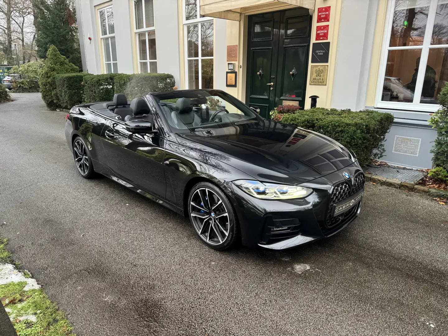 BMW 430 430i Cabrio, Memory, Stuurverw, Adaptive High Exec Schwarz - 1