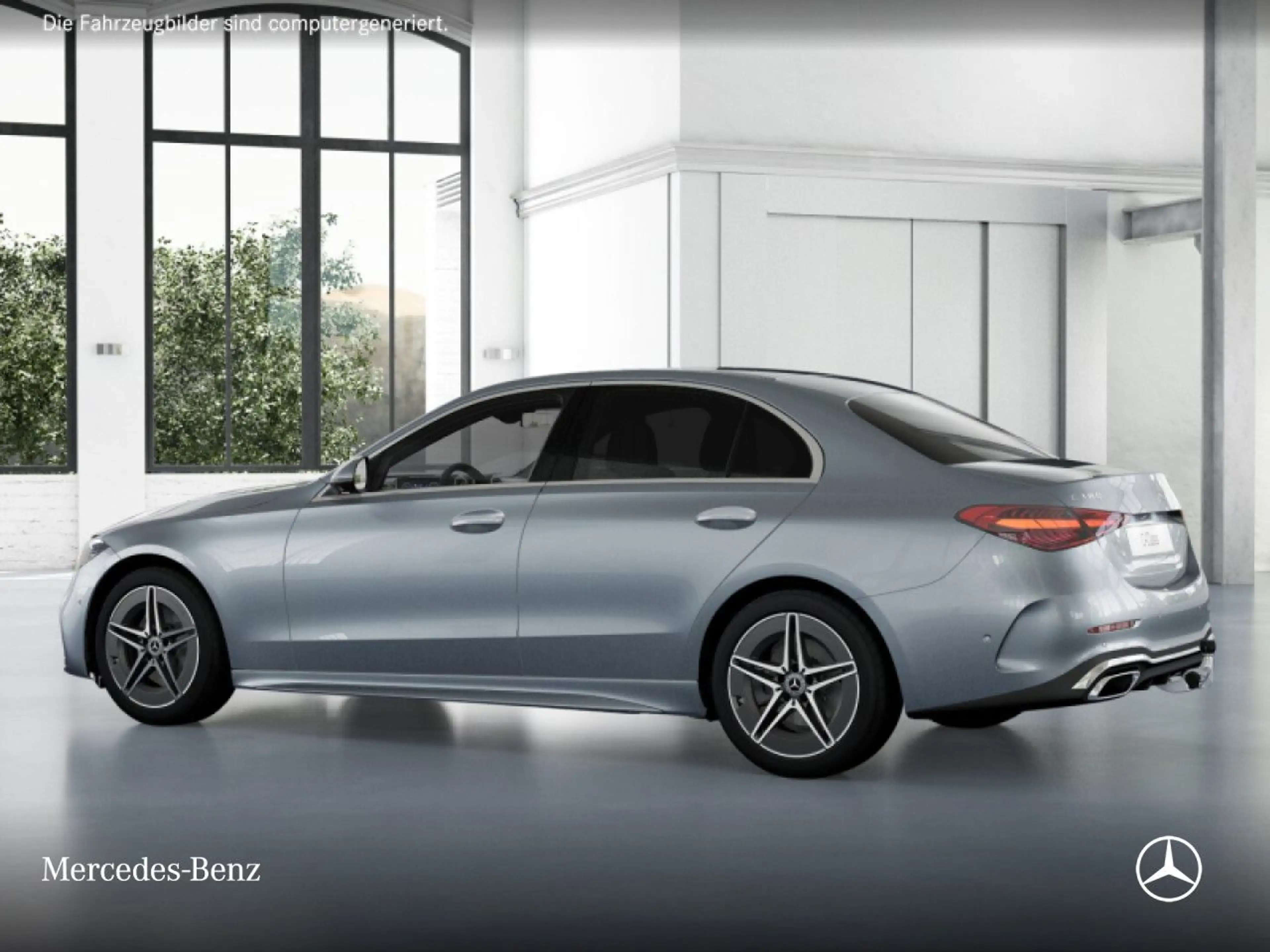 Mercedes-Benz C 180 AMG+360+AHK+LED+TOTW+KEYLESS+9G — photo 14