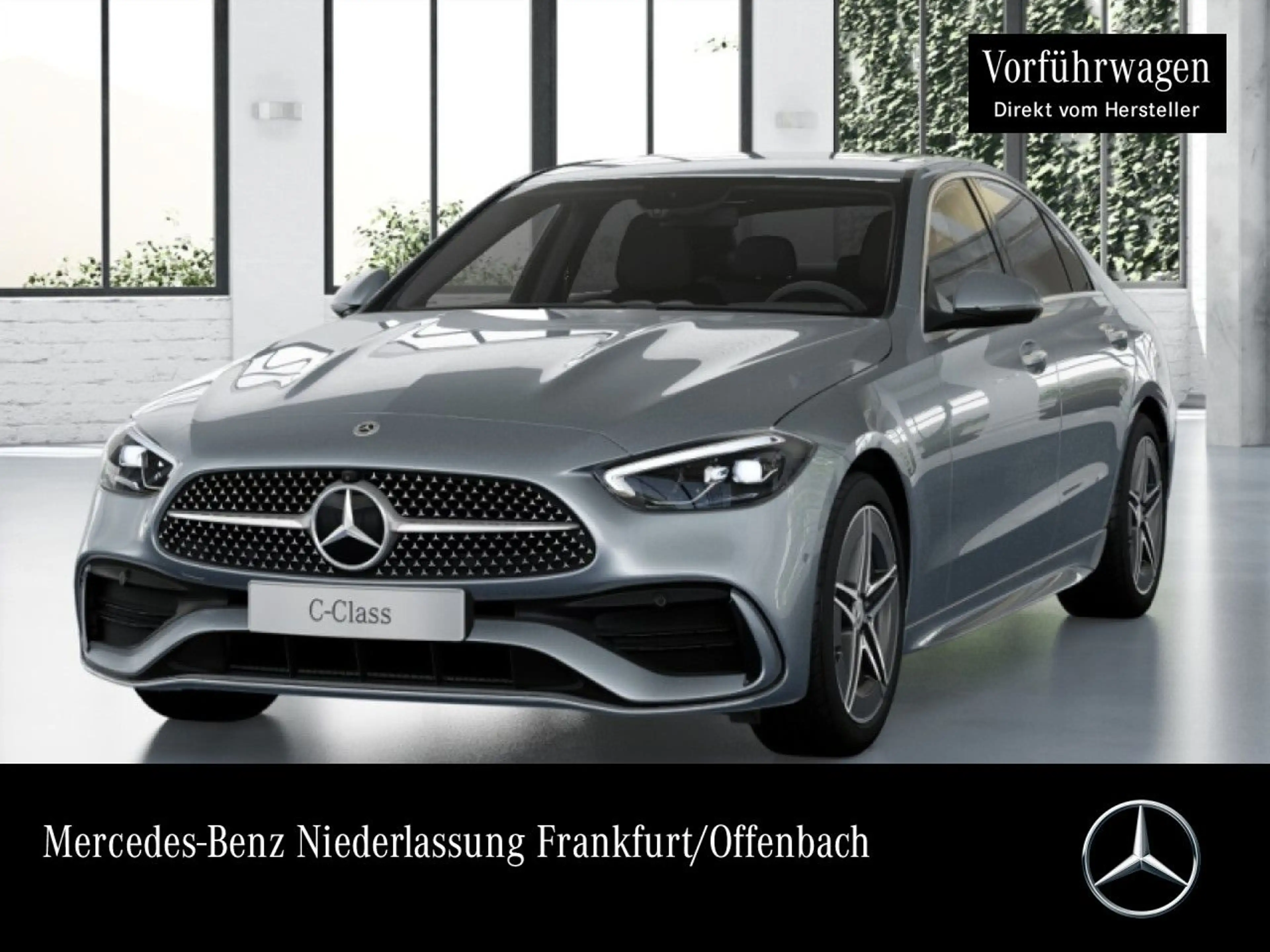 Mercedes-Benz C 180 AMG+360+AHK+LED+TOTW+KEYLESS+9G