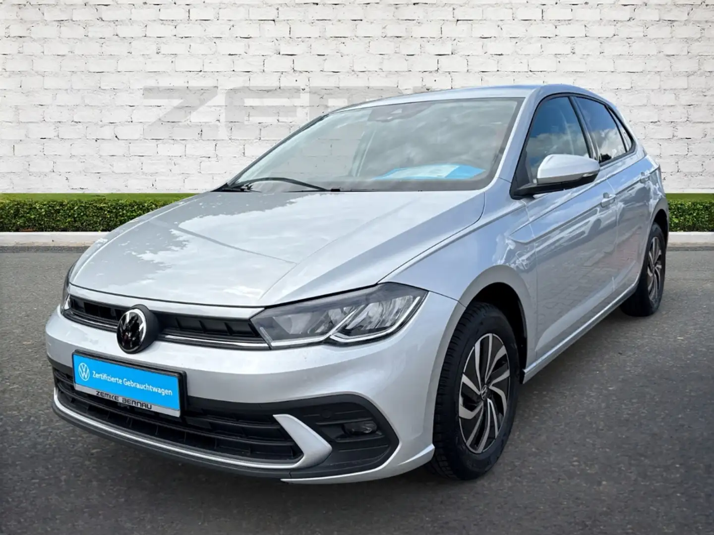 Volkswagen Polo 1.0 TSI DSG Life Digitales Cockpit LED DAB SHZ Spu Zilver - 2
