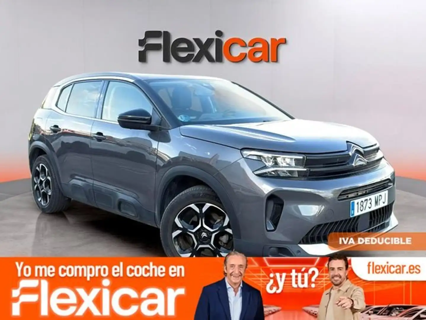 Citroen C5 Aircross HYBRID 100kW (136CV) e-DCS6 Plus Gris - 1