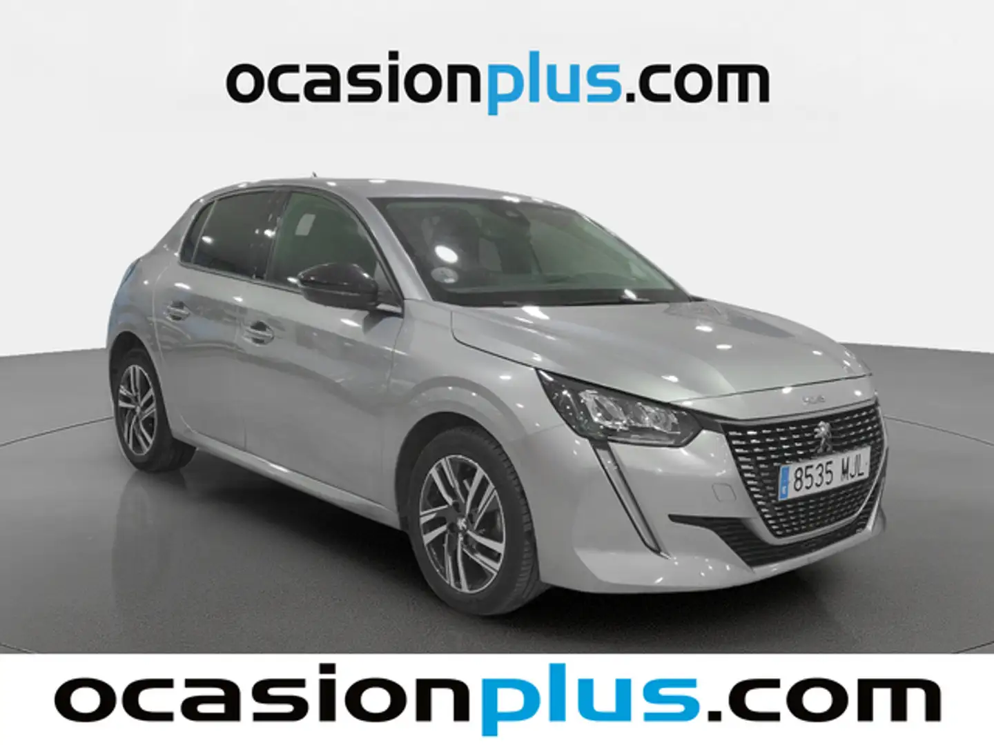 Peugeot 208 1.2 Puretech S&S Allure 100 Gris - 2