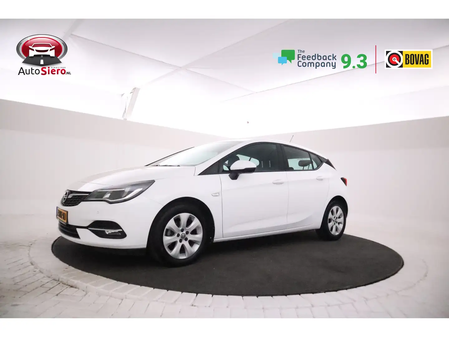 Opel Astra 1.2 Business Edition Cruise, Airco, Navigatie, Wit - 1