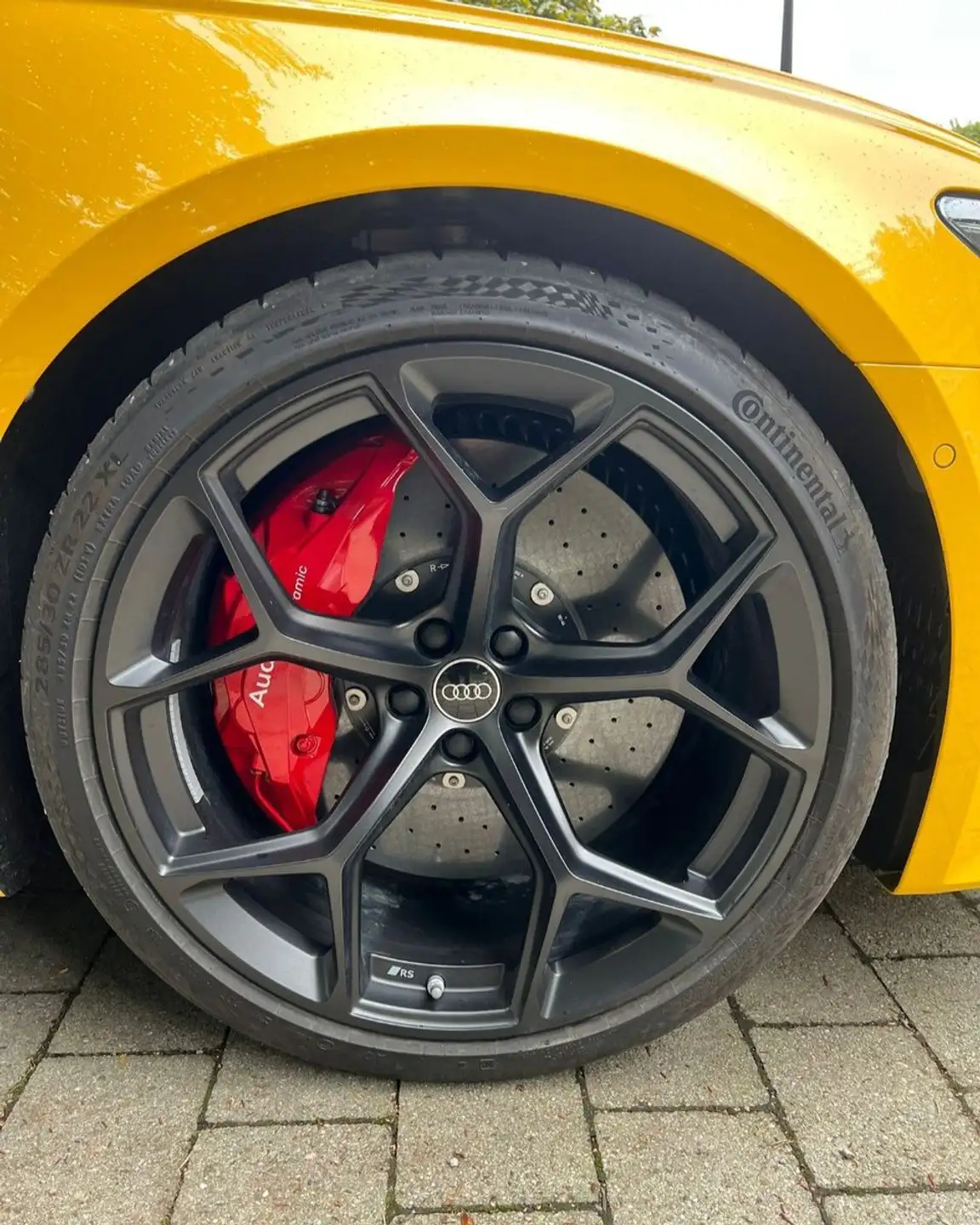 아우디 Audi RS6 4.0 TFSI 2024 노랑 사진 8
