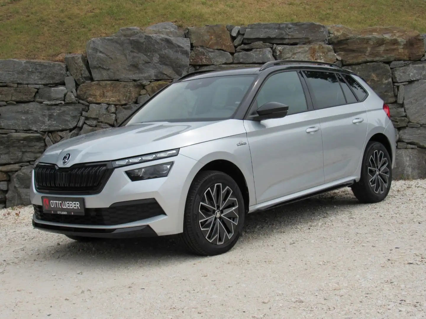 Skoda Kamiq 1.0 TSI DSG 81kW MONTE CARLO ACC LED Silber - 1