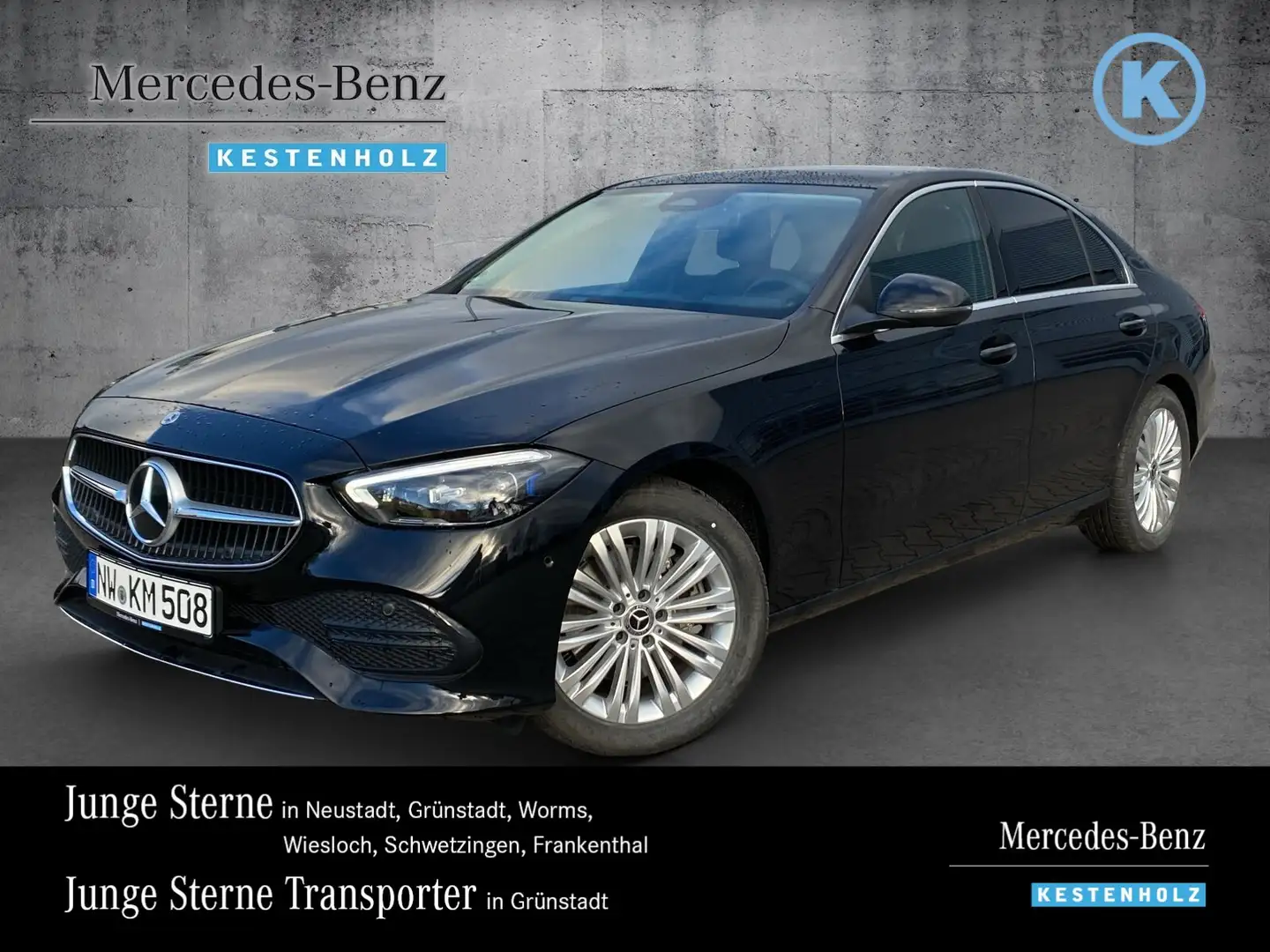 Mercedes-Benz C 220 C 220 d 4M AVANTGARDE+DISTRO+PANO+AHK+MEMORY Navi Schwarz - 1