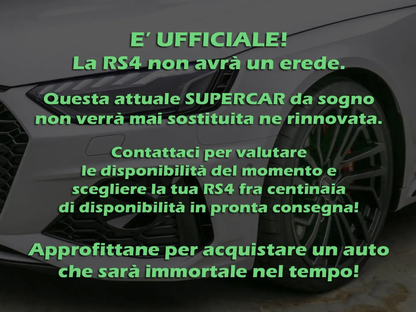 Audi RS4 Avant 2.9 TFSI quattro 450cv tiptronic Nero - 2