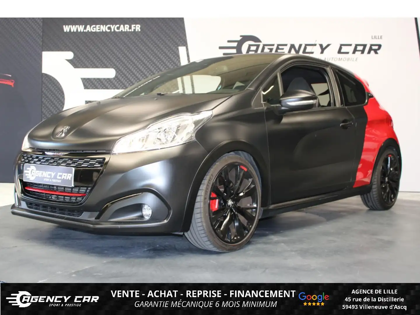 Peugeot 208 1.6 THP 208ch GTi by Peugeot Sport Historique Complet Noir - 1