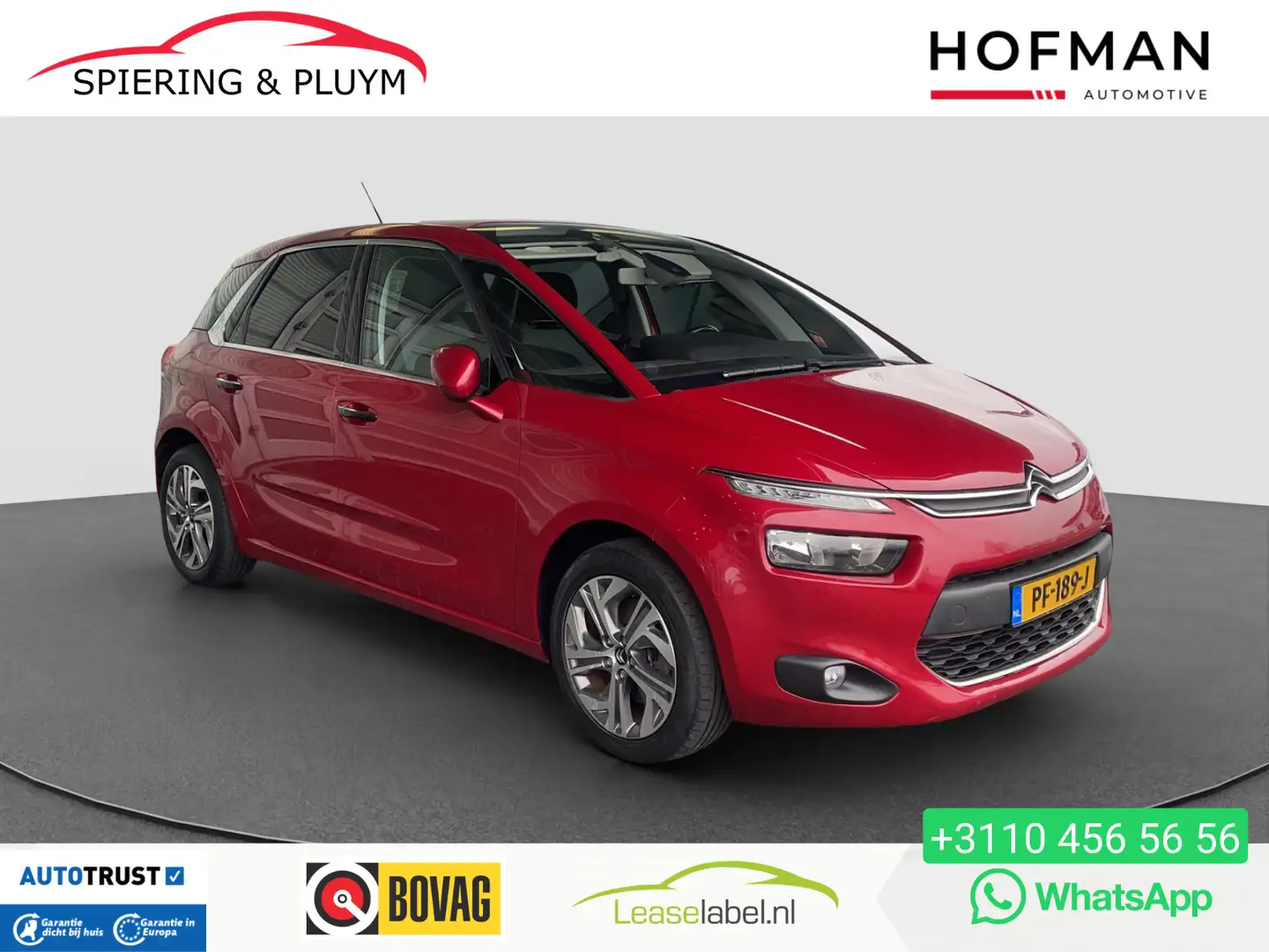 Citroen C4 Picasso 1.6 THP Exclusive | Keyless | Trekhaak | Camera Rojo - 1