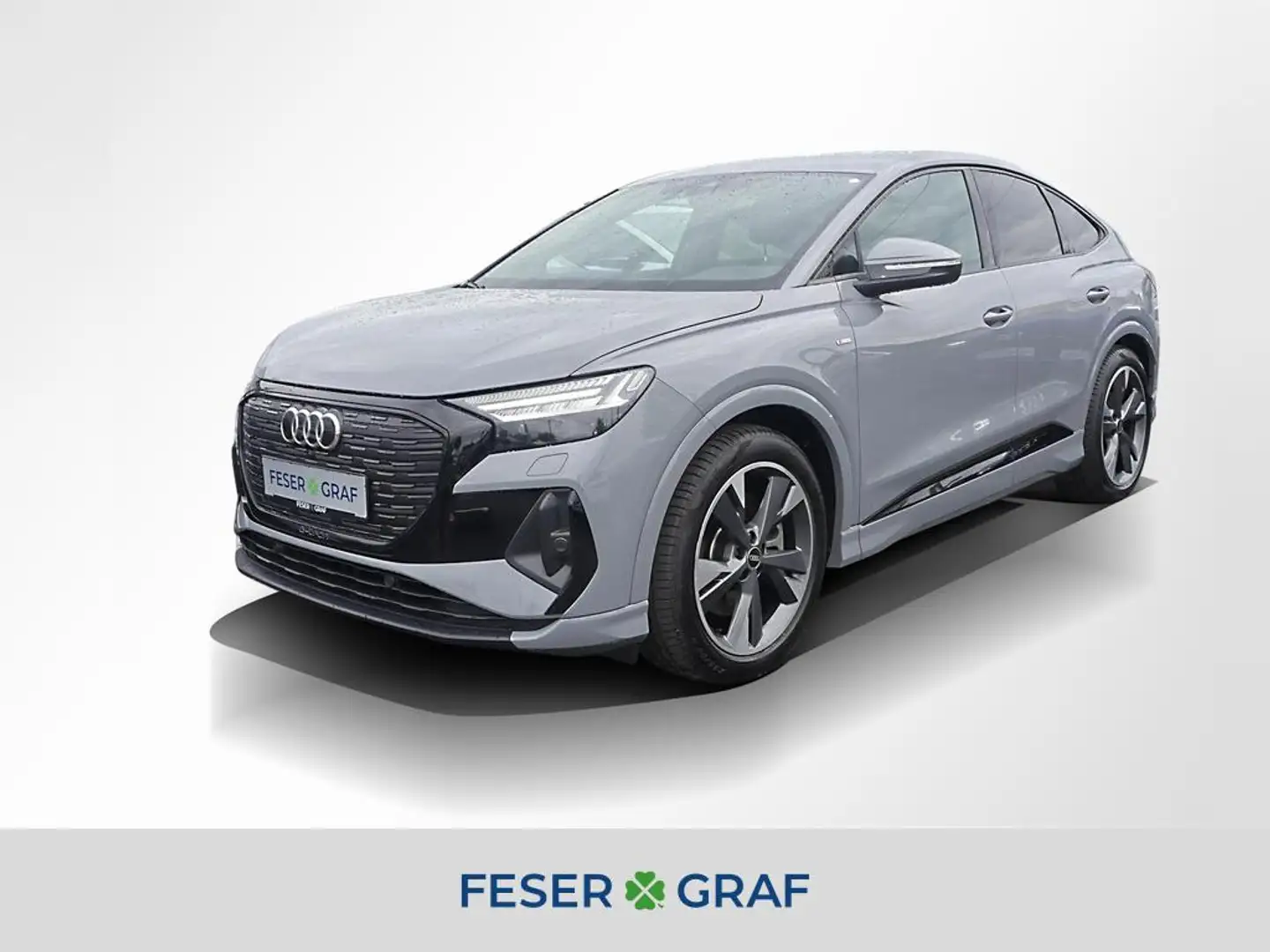 Audi Q4 e-tron Spb. 50 qu. S line ext. Matrix Szary - 1