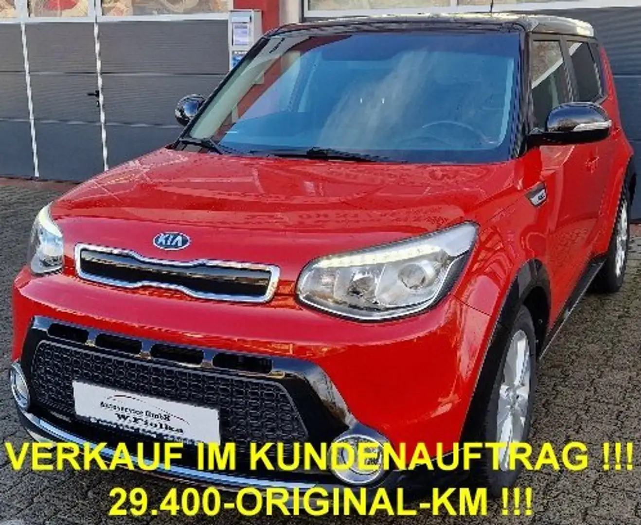Kia Soul Diesel 1.6 CRDi UEFA EURO 2016 VERKAUF IM AUFTRAG! Roşu - 1