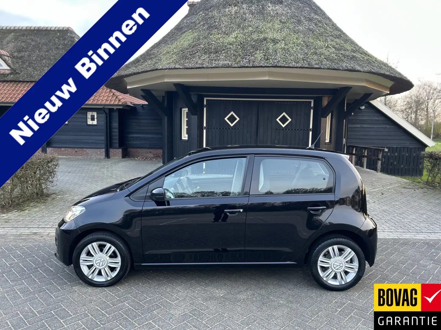 Volkswagen up! 1.0 BMT high up! Cruise Pdc Clima Stoelverwarming Noir - 1