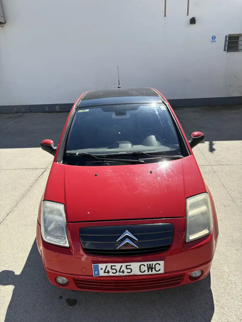 Citroen C2 C2 1.4HDI VTR Sensodrive VTR Rojo - 2