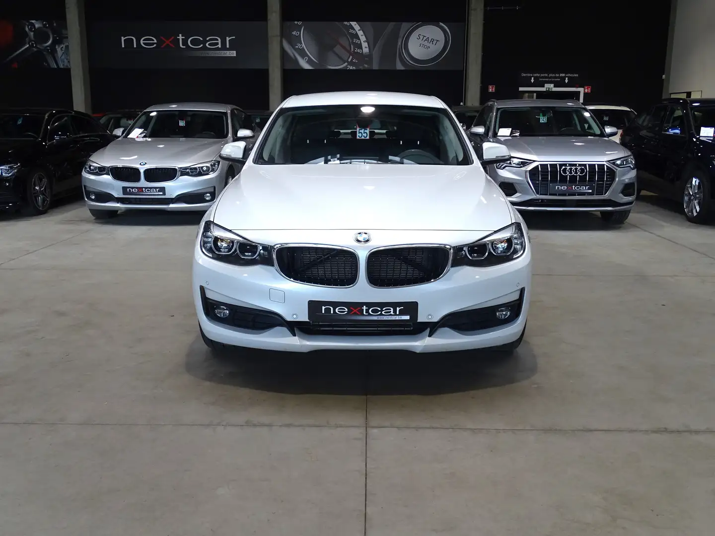 BMW 318 dA GT Gran Turismo*LED-CRUISE-NAVI-CUIR SPORT* White - 2