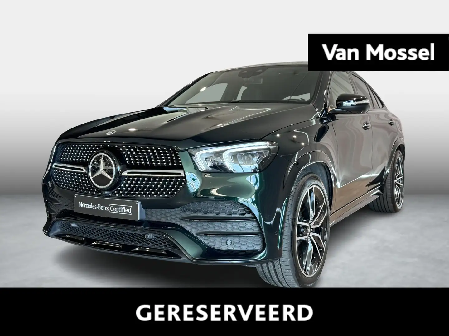 Mercedes-Benz GLE 350 Coupé de 4M AMG LINE - NIGHT PACK - AIRMATIC - MEM Vert - 1