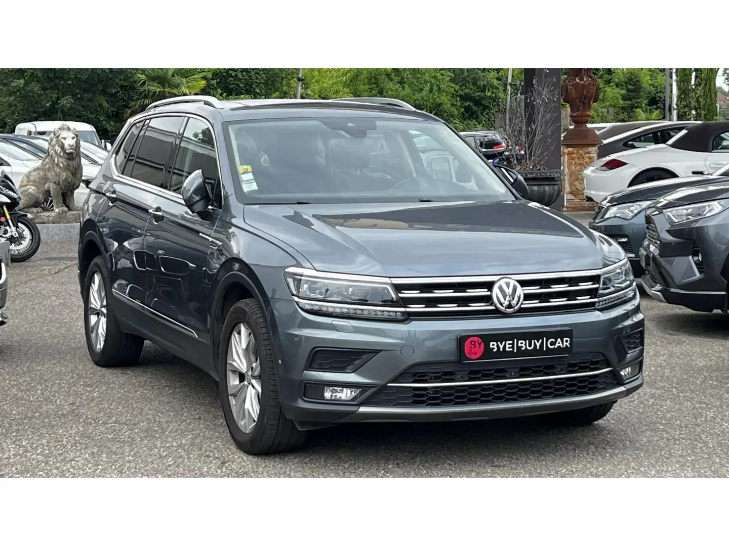 Volkswagen Tiguan Allspace 2.0 TDI 150 DSG Carat 7 PLACES - GARANTIE 12 MOIS Gris - 2