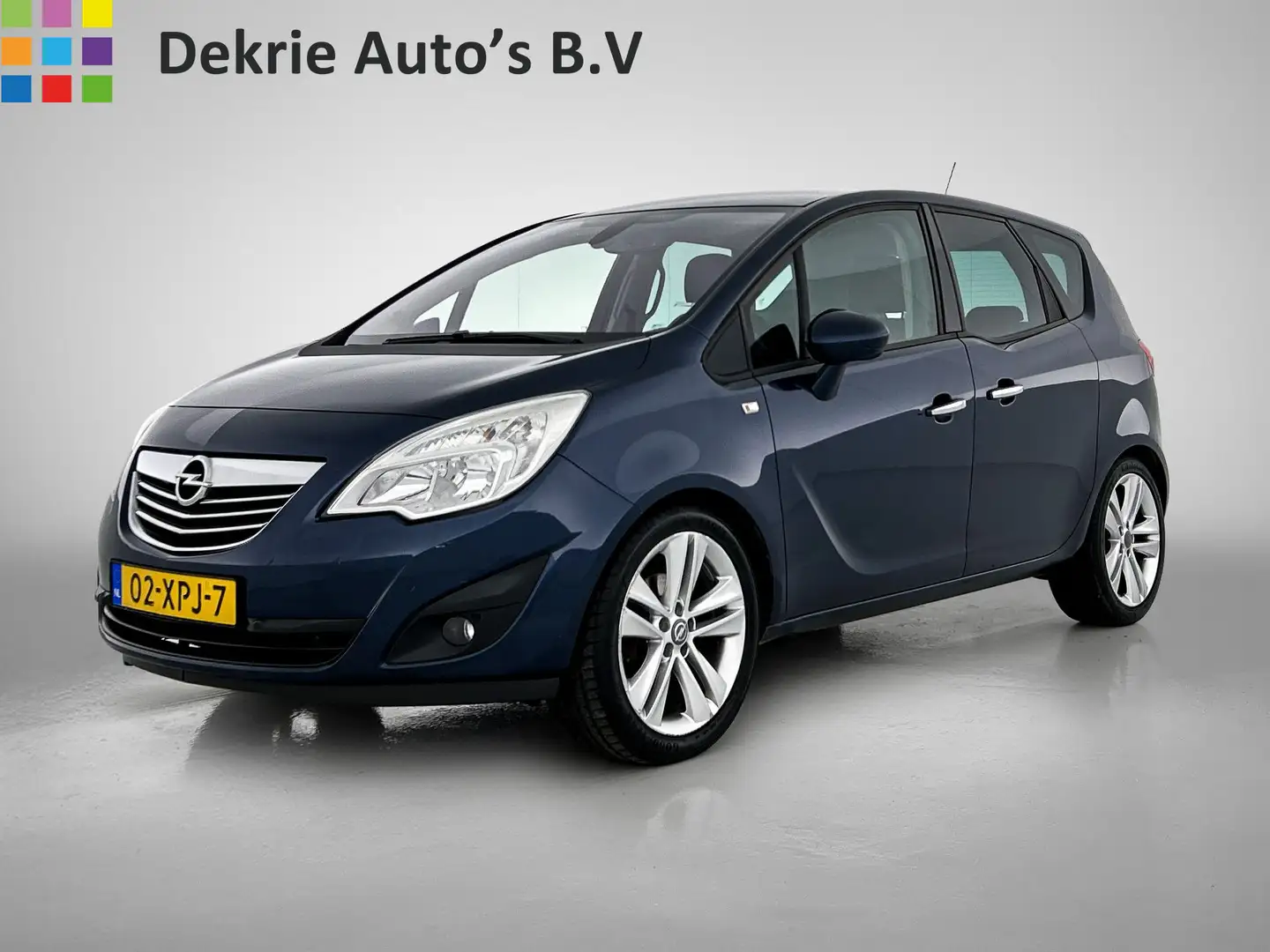 Opel Meriva 1.4 Turbo Cosmo / Airco / Cruise-ctr. / Trekhaak / Blauw - 1