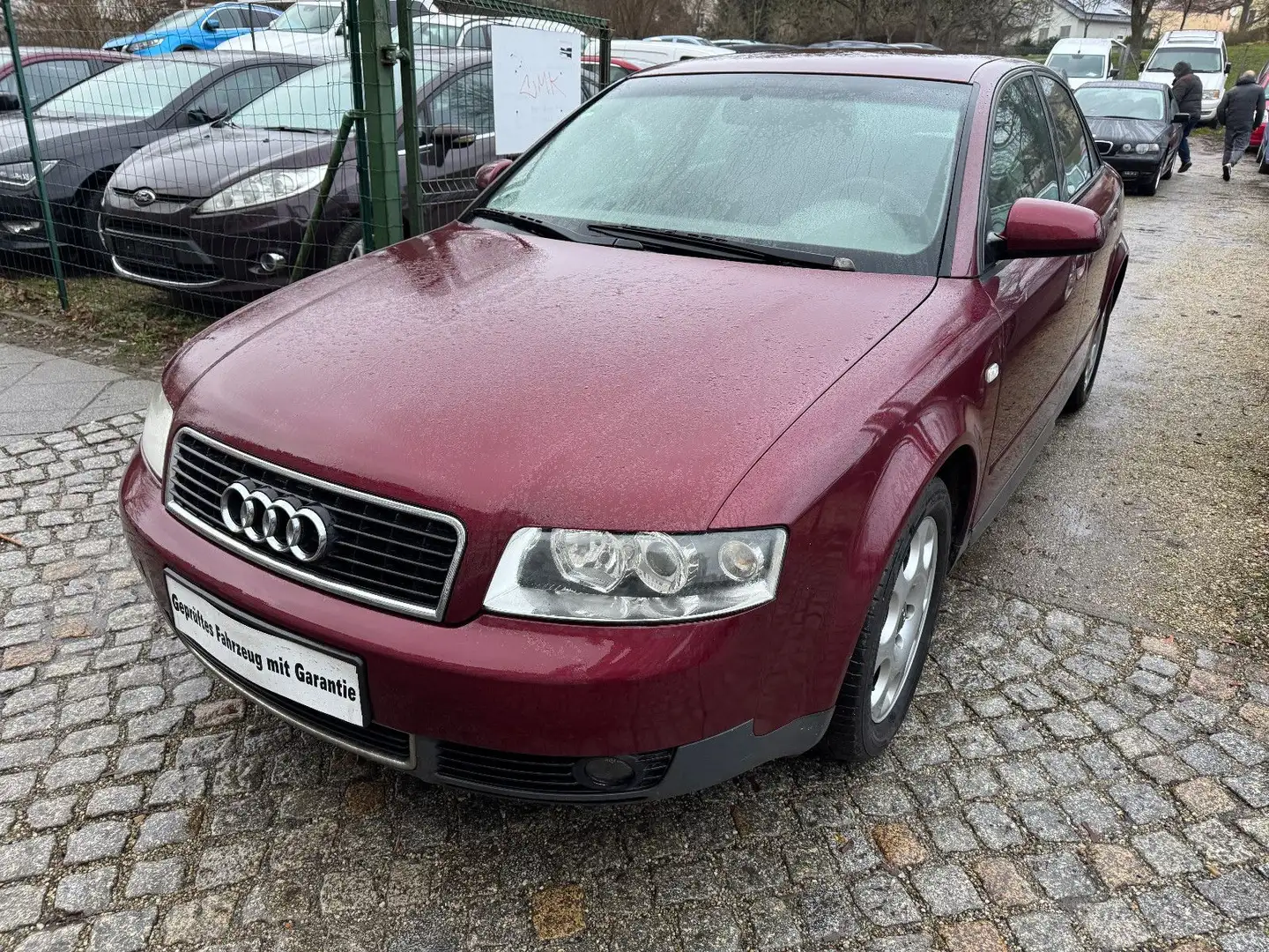 Audi A4 1.6 Klimaautomatik 1-Hand TÜV & Service neu Rot - 1