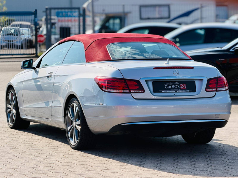 Mercedes-Benz E 200 CGI Cabrio TÜV & Service neu Garantie Finanzierung möglich — photo 33