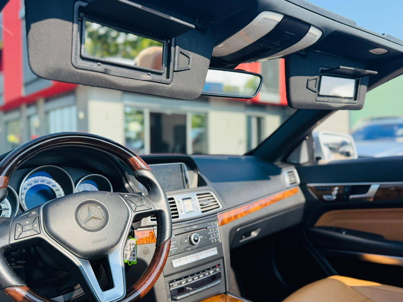 Mercedes-Benz E 200 CGI Cabrio TÜV & Service neu Garantie Finanzierung möglich — photo 17