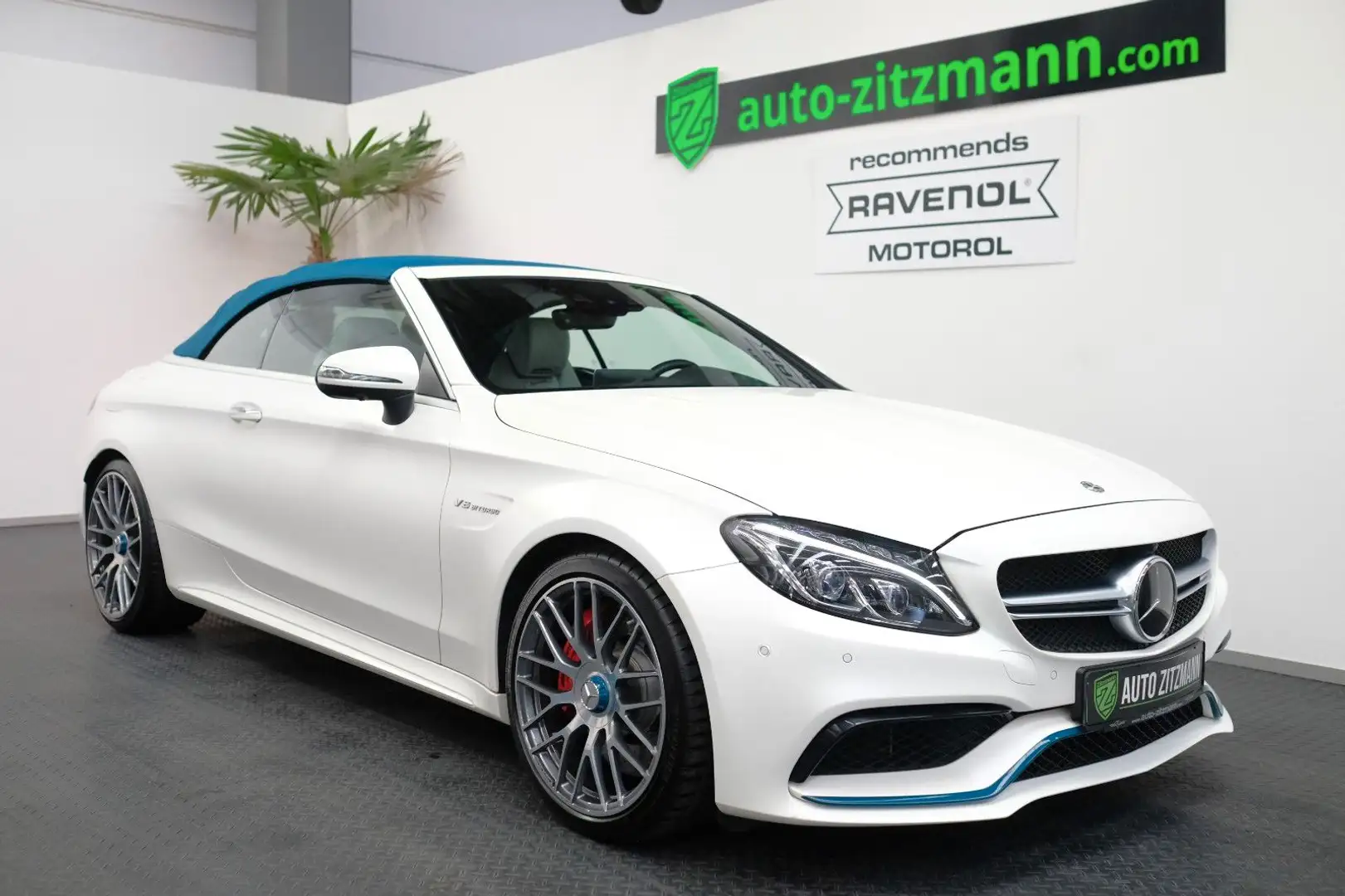 Mercedes-Benz C 63 AMG C 63s AMG "BLUE OCEAN"/1of150/BURMESTER/ Blanc - 2