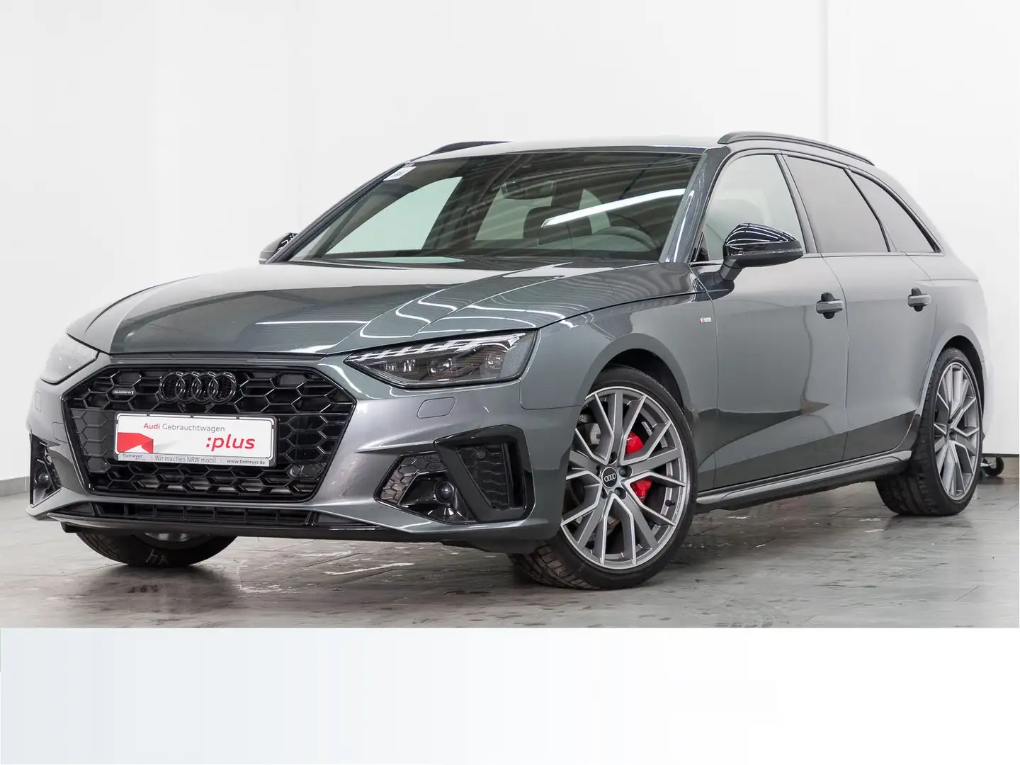 Audi A4 40 TFSI Q 2x S LINE AHK LM19 MATRIX LED Grau - 2