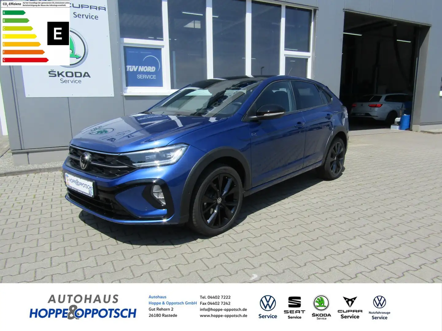 Volkswagen Taigo 1,5 TSI DSG R-Line Matrix-LED ACC Navi Blau - 1