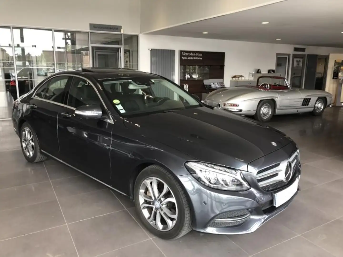 Mercedes-Benz C 250 250 d Fascination 7G-Tronic Plus Gris - 2