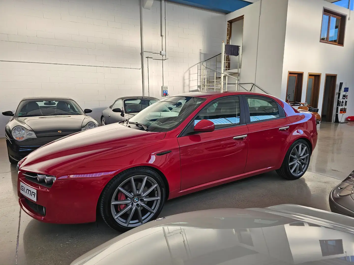 Alfa Romeo 159 159 1750 tbi Distinctive TI pack 200cv Rouge - 2