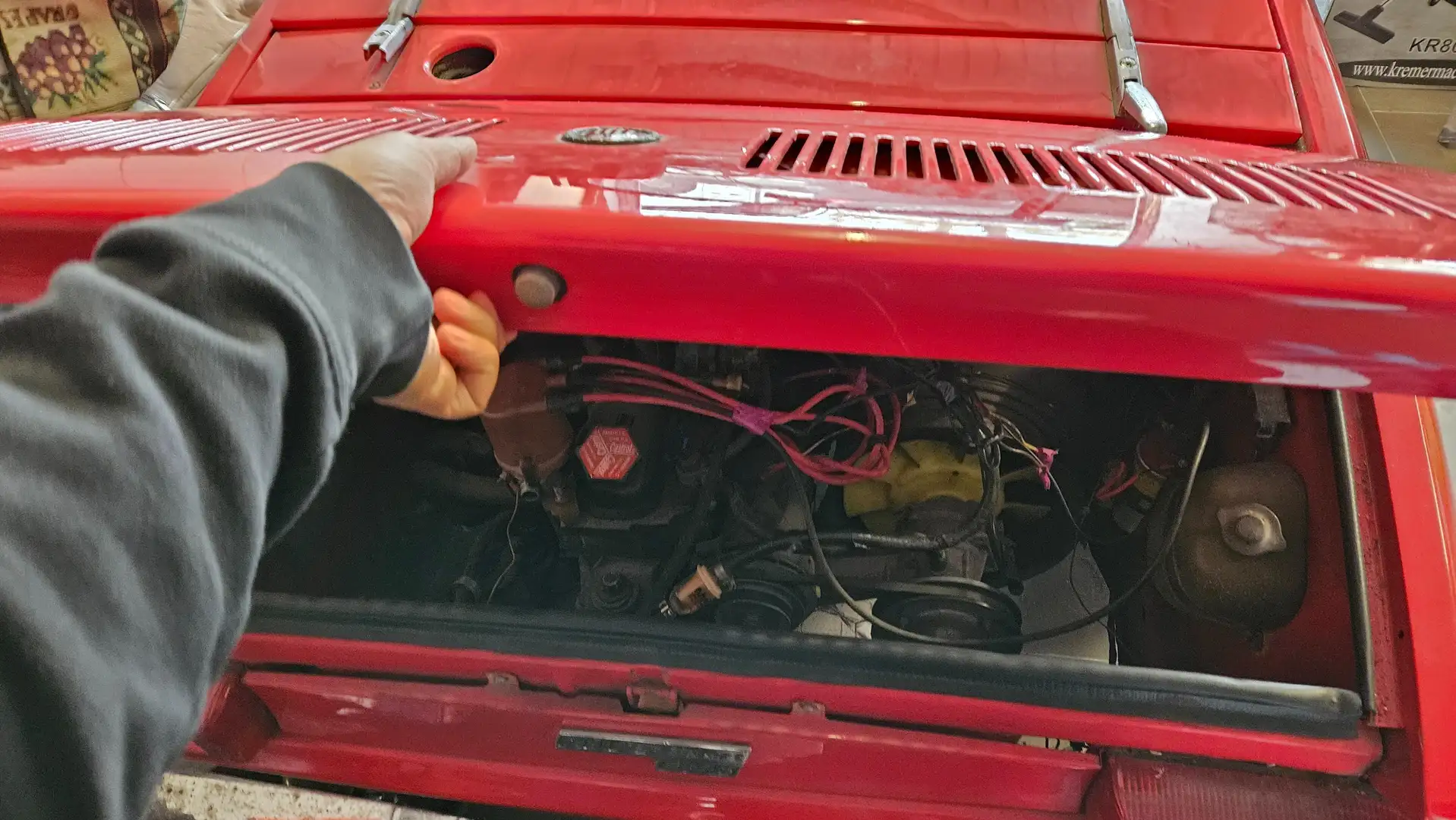 Fiat 850 Cabriolet crvena - 2