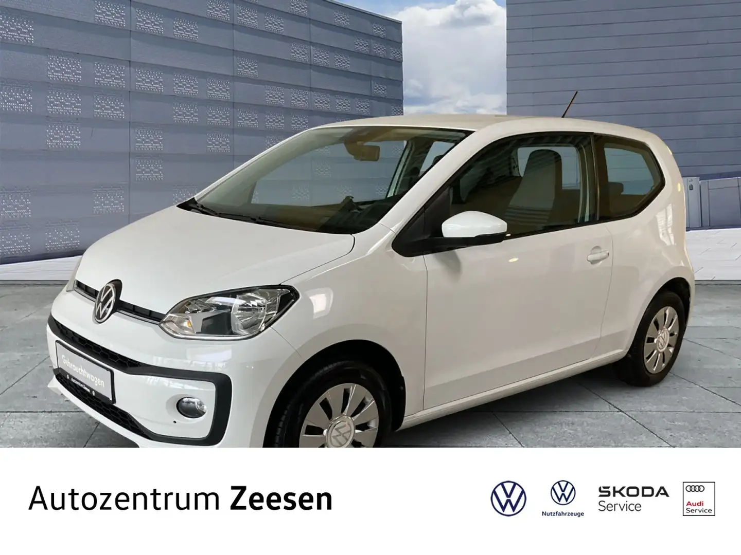 Volkswagen up! ! move up! 1.0 MPI+USB+DAB+EPH+NSW+MFA+RKA+SHZ Weiß - 1