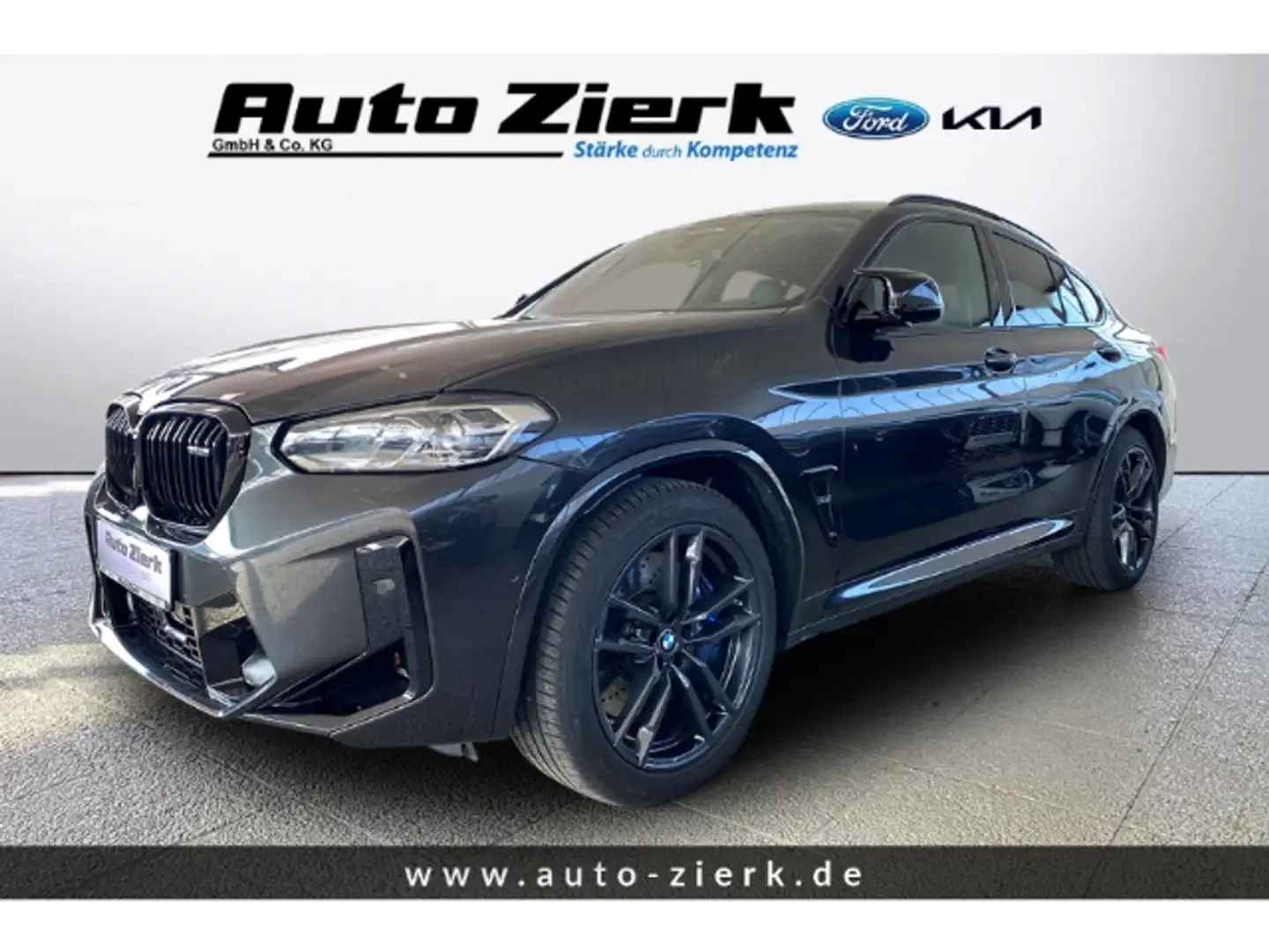 BMW X4 M Competition xDrive Aut. NAVI AHK HEAD-UP Grijs - 1