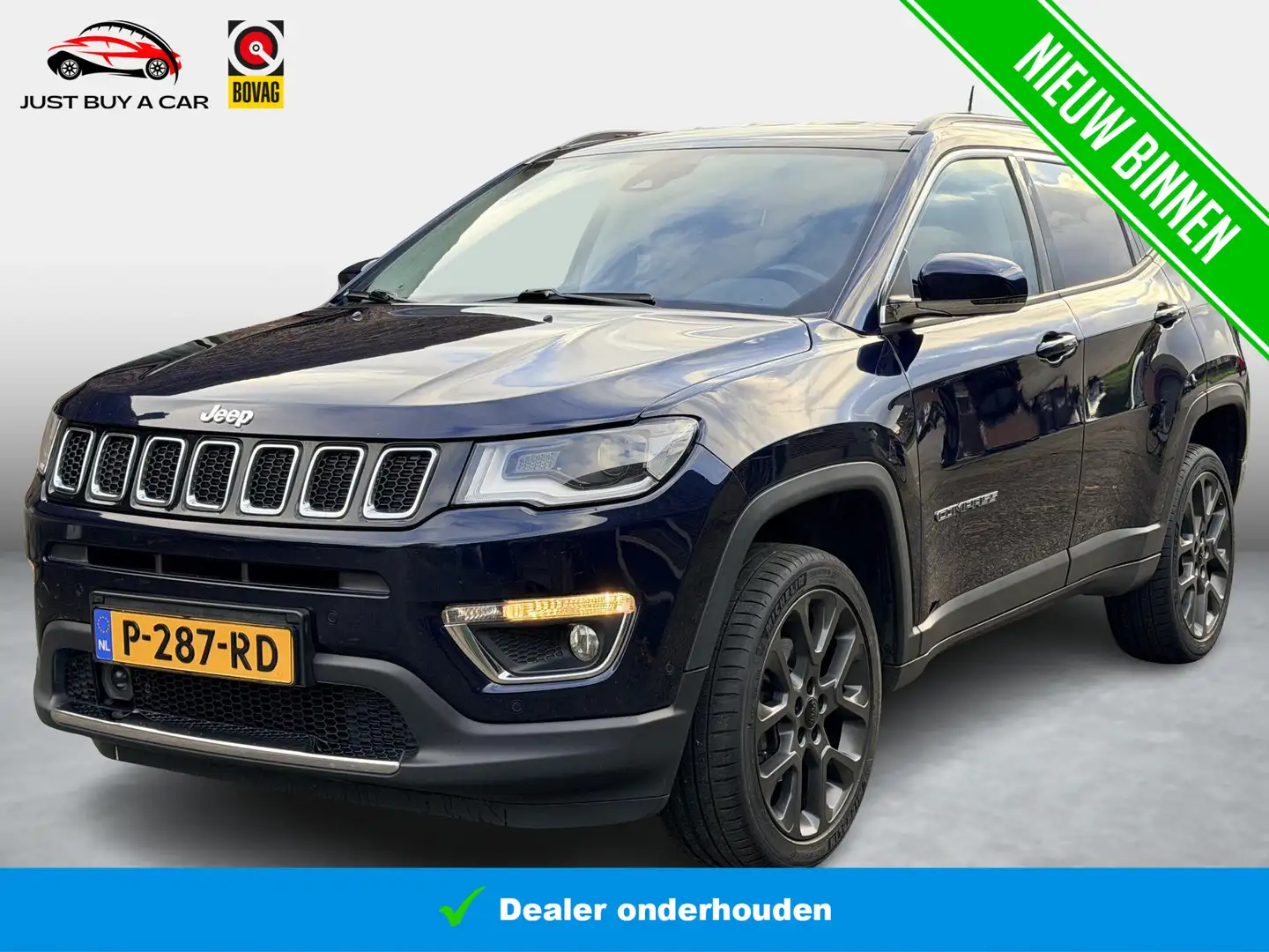 Jeep Compass 1.4 MultiAir Limited 4x4 AppleCarPlay&  AndroidAut Bleu - 1