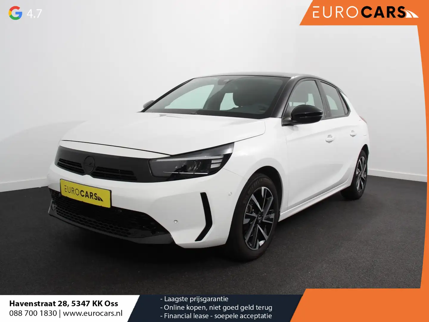 Opel Corsa 1.2 Turbo 100pk Automaat GS | Navigatie | Apple Ca Bianco - 1