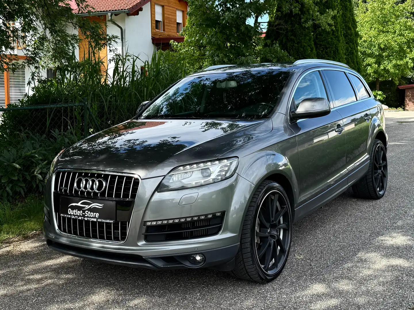 Audi Q7 3.0 TDI quattro*Facelift*ABT*R-Kamera*SHZ*TOP* Gris - 1