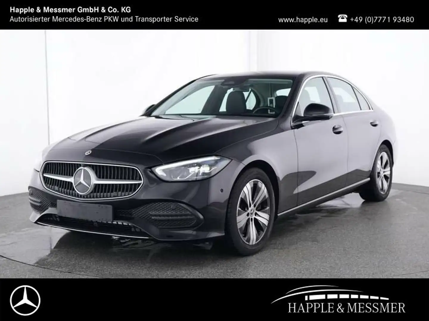 Mercedes-Benz C 220 C 220 d AVANTGARDE/AHK/Busines/360° Kamera Nero - 1