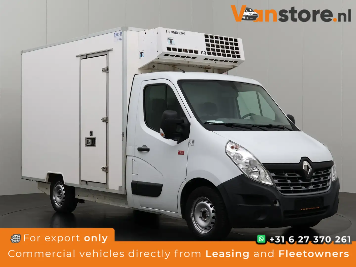 Renault Master 2.3DCi 130PK Koelbakwagen 12V/220V | 3-Persoons Wit - 1