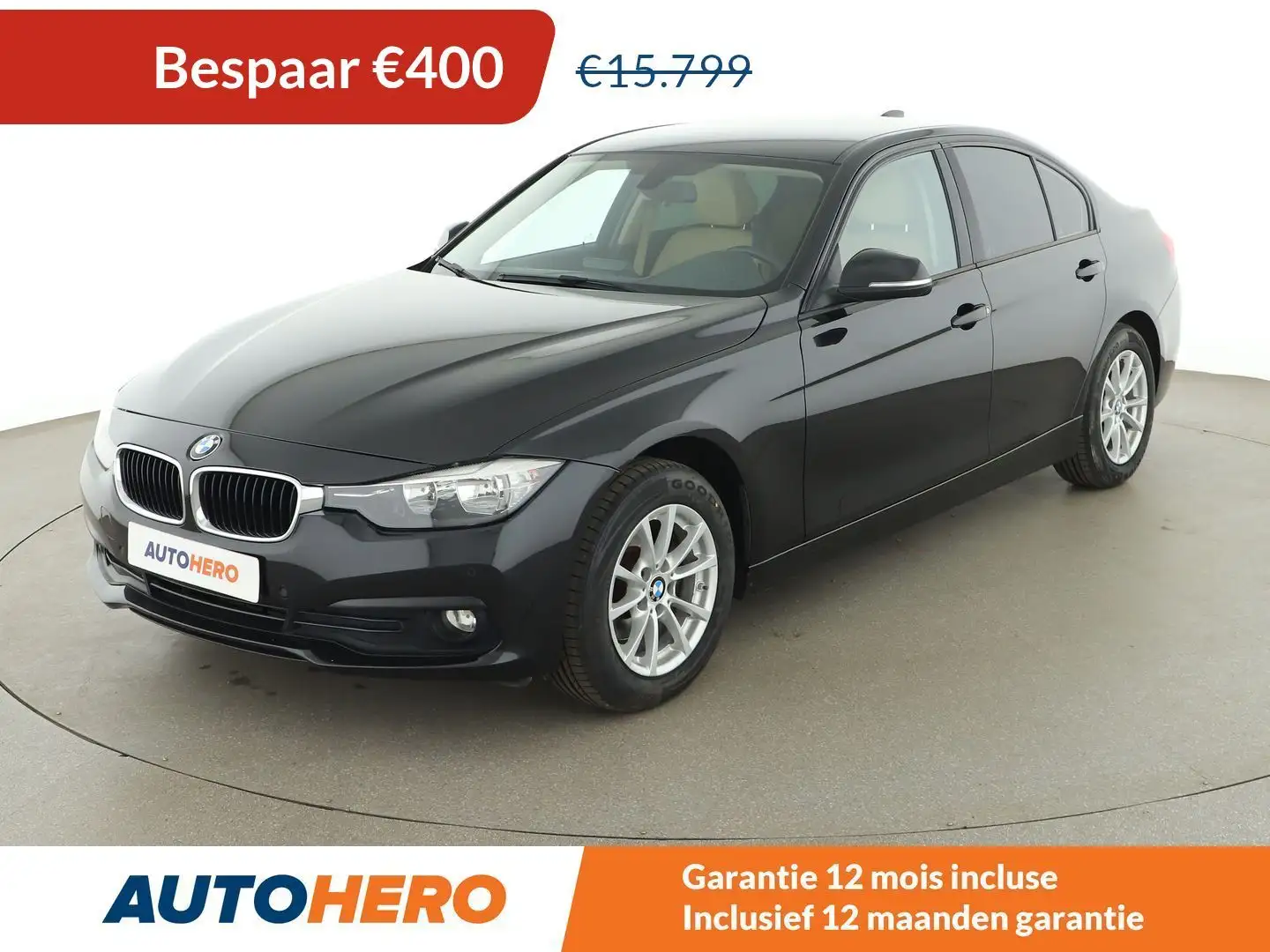 BMW 318 318d Advantage Schwarz - 1
