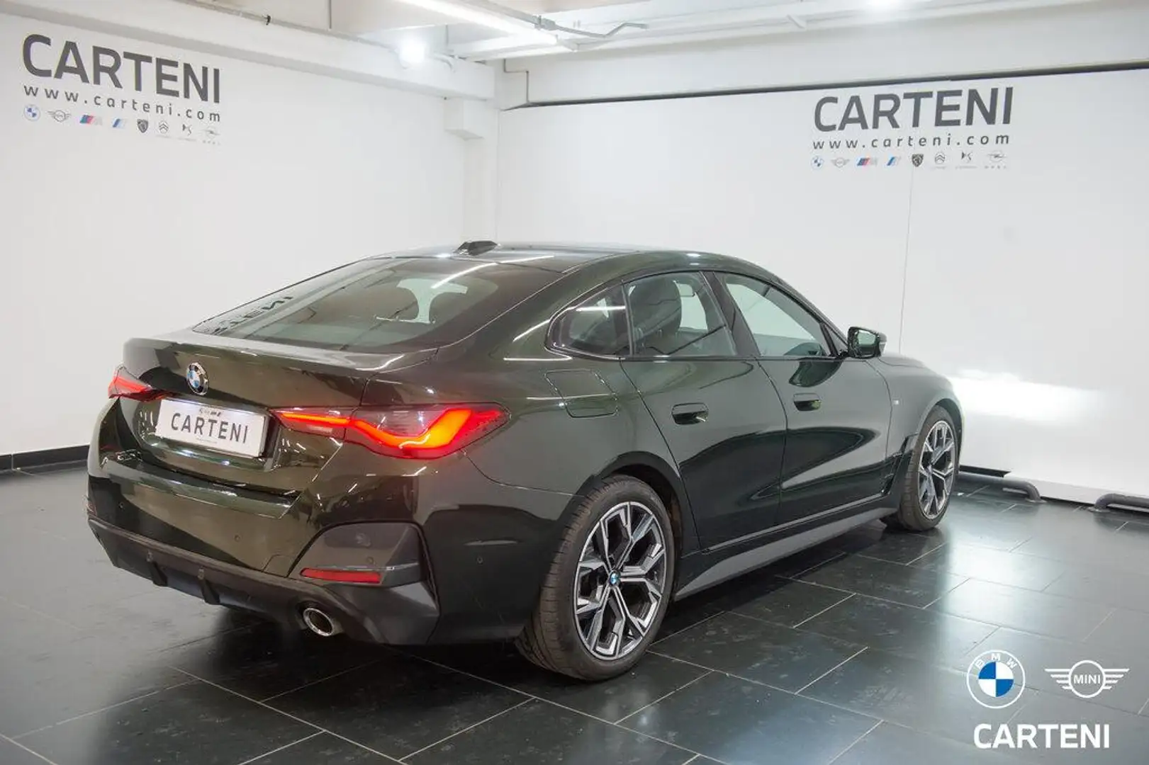 BMW 420 d Coupe mhev 48V xdrive Msport auto Verde - 2