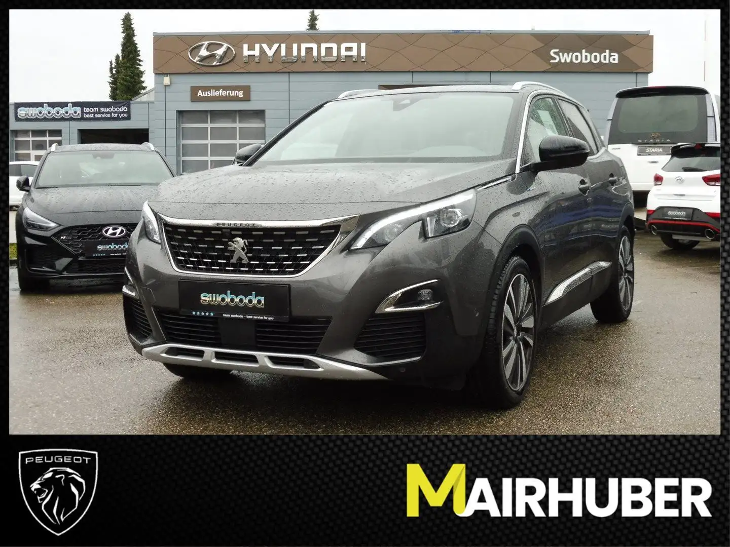Peugeot 3008 Hybrid 300 e-EAT8 GT Grau - 1