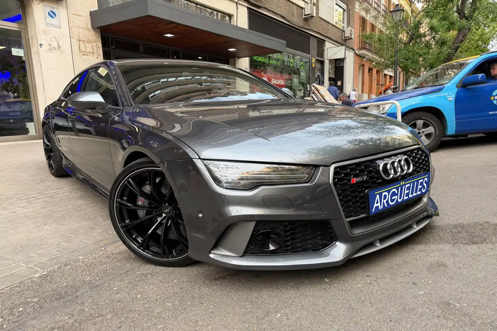 Audi RS7 Sportback 4.0 TFSI performance Q. Tip. Gris - 2